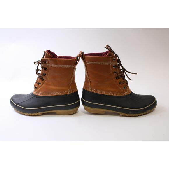 Aldo, Men\'s, Duck Boot, Size 8, Black and Brown, Lace Up, ~ 250507-WH 238 main image 2